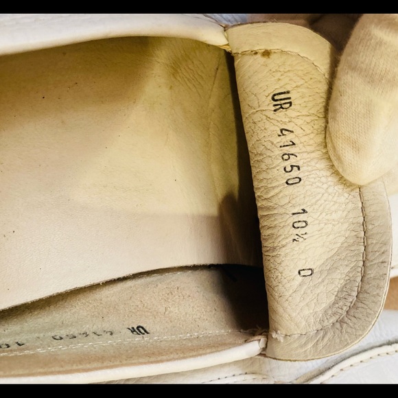 Salvatore Ferragamo white pebble leather drivers perfect weekend in palm beach main image 4